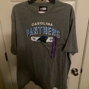 NWT Carolina Panthers Mens gray 1995 NFL Team Apparel T-Shirt XXL fan gift. $28